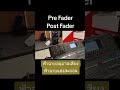 Pre Fader Post Fader #midas #m32 #m32r ##แฟรงกี้ฟ้าฉาย #ฟ้าฉายแฮงสะออน #ฟ้าฉายอนุบาลเสียง #ฟ้าฉาย