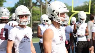 2025 Football Camp at Citadel Recap