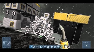 Space Engineers Red Ship Crash Survival Day 17 New Small minnig ship