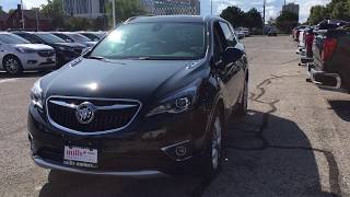 2020 Buick Envision AWD Premium Lane Keep Start Stop Function Sunroof Black Oshawa ON Stock #200048 Buick Envision With Sunroof