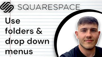 How to Use Folders & Drop down Navigation Menus  Squarespace 7 1 Tutorial (2025 Guide)
