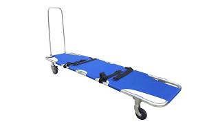 MGE-B1A06 Folding Stretcher with Wheels