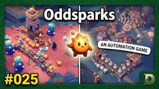 Oddsparks #025, Lets Play PC, An Automation Adventure, RPG, Boomy gefunden, kleine Fläschschen, Schm