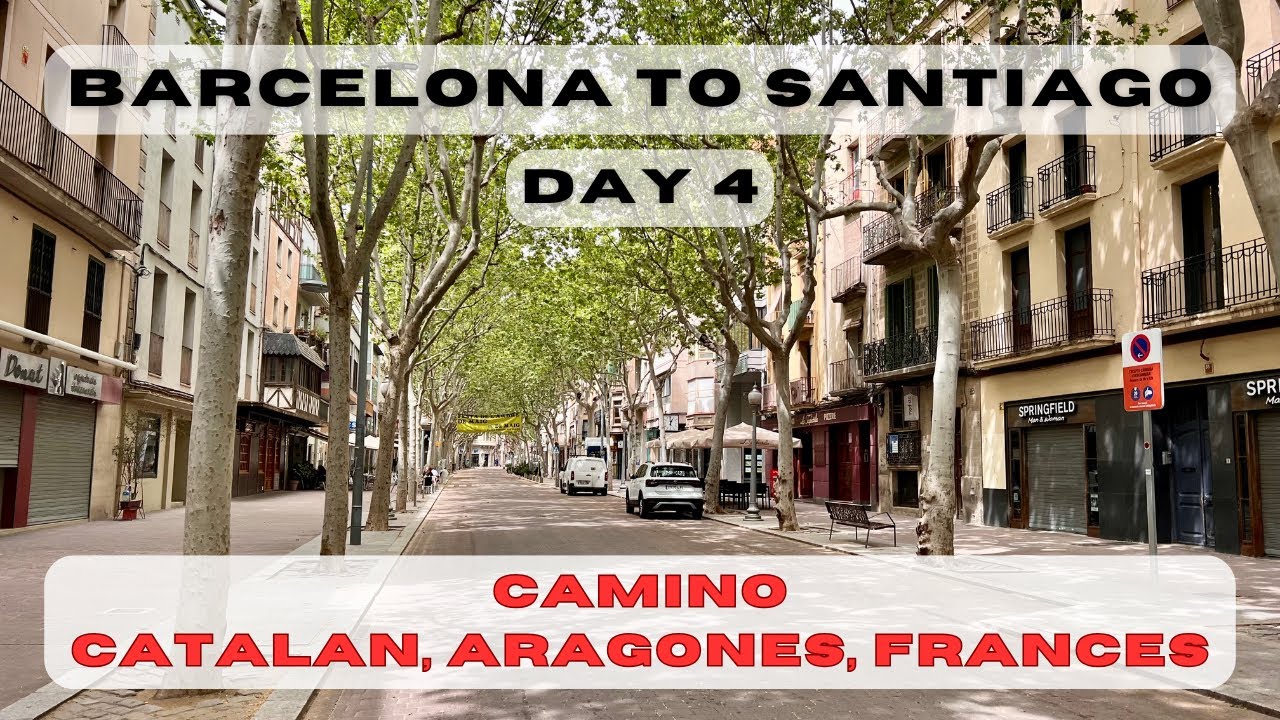 Day 4: Barcelona to Santiago - Castellolí to Jorba (Camino Catalan, Aragones, Frances; 4k)