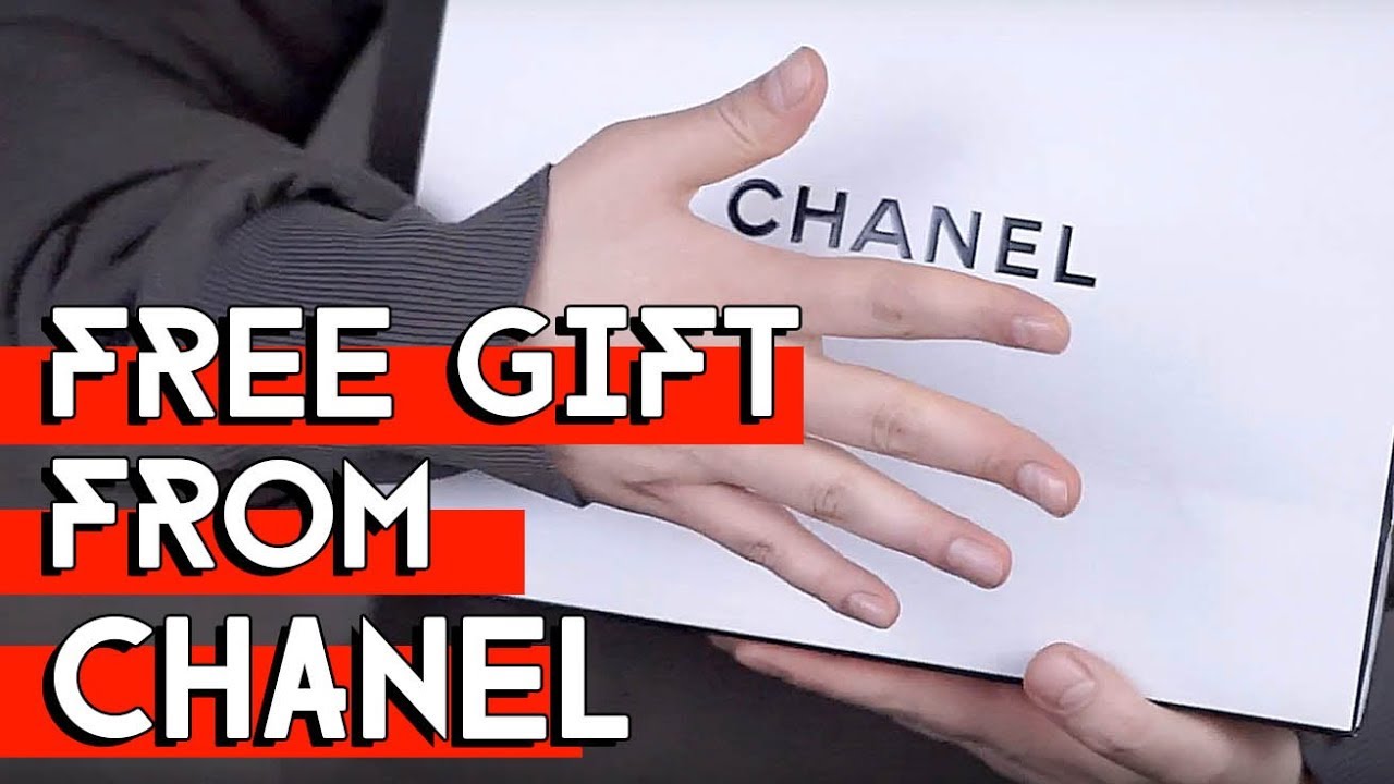 chanel free gift bolsa