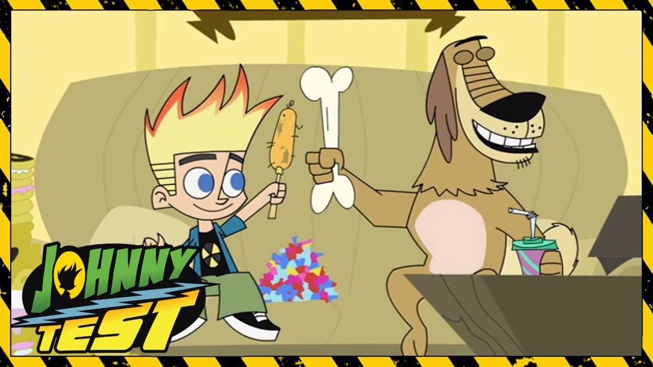 Saturday Night's Alright for Johnny // Johnny Mint Chip | Johnny Test ⚡| Cartoons for Kids