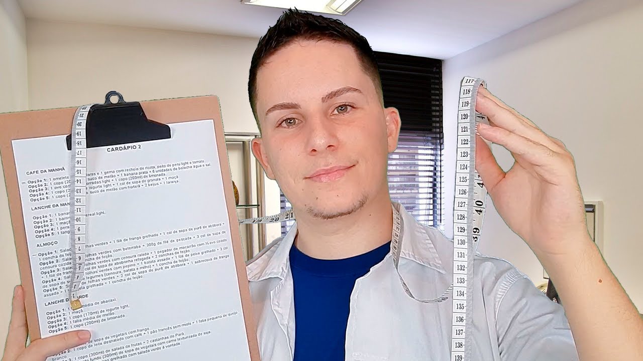 ASMR • CONSULTA COM NUTRICIONISTA 😋 Montando sua Dieta!