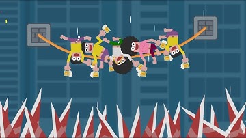 Fall Boys: Rope Rescue - All Levels Gameplay Android, iOS