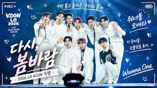 KCON LA 2026 Wanna One Spring Breeze Again Fancam