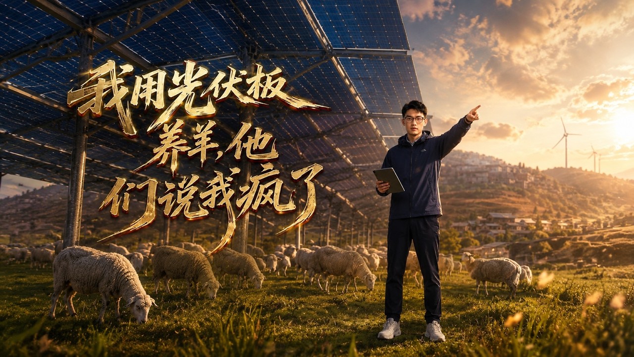 我用光伏板養羊，他們說我瘋了