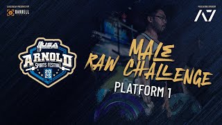 2025 USA Powerlifting Arnold Sports Festival  |  Male Raw Challenge Platform 1