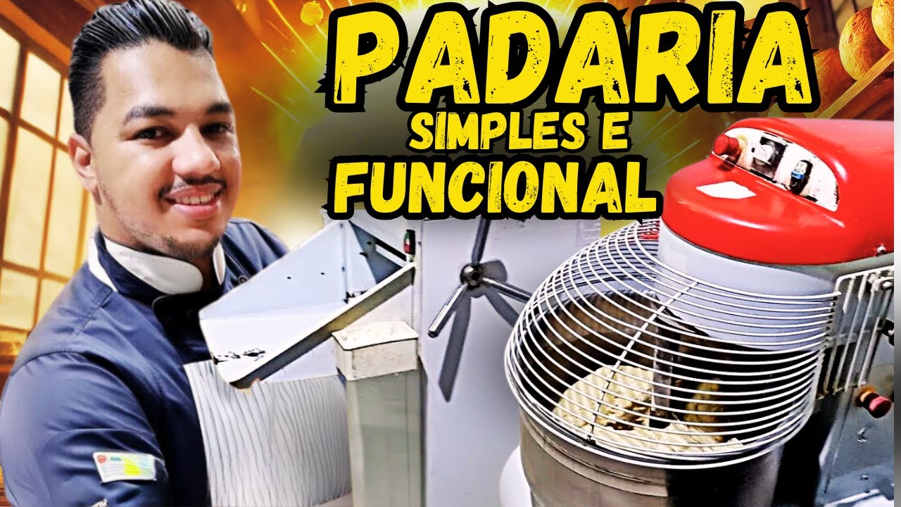COMO E UMA COZINHA DE PADARIA POR DENTRO/Tour pela cozinha de uma padaria completa!