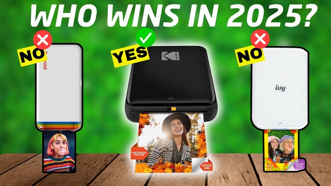 Best Portable Photo Printers 2025 [Only 6 Options To Consider Today]