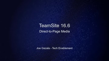 How to use the Direct-to-Page Media feature | OpenText™ Web CMS