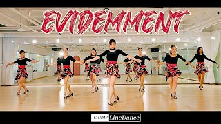 [수요중고급반] Evidemment LineDance | 에비드망 라인댄스  | Advanced | champlinedance | 010 8833 4921
