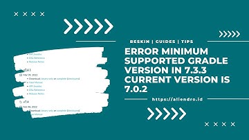 Error Minimum supported Gradle version in 7.3.3 Current version is 7.0.2