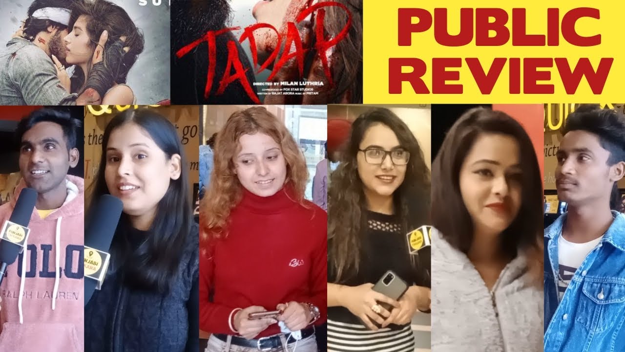 Tadap Public Review | Tadap Public Reaction | Ahan Shetty, Tara Sutaria | Punjabi Thikana