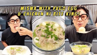 Filipino Miswa With Quail Egg And Chicken Bite King