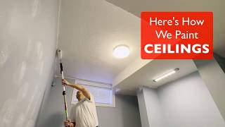 Here's How We Paint Ceilings (updated for 2026)