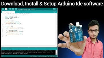 How to download and install Arduino IDE Software | Windows 10 | Mac OS | Linux | Programming #1