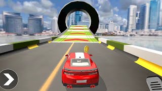 Crazy Car Stunts Car Games Android Gameplay - Car Stunts 3D Game - Gadi Wala Game Impossible Stunts screenshot 4