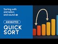 Quick Sort Algorithm Demonstration | Animated Visualization