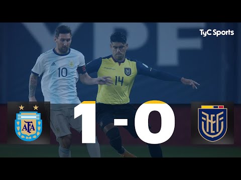 Argentina 1 vs. 0 Ecuador | Eliminatorias a Qatar 2022 - Fecha 1