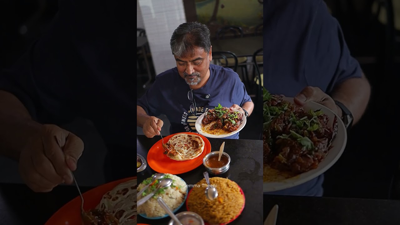 😍Parotta with Beef🔥adhuvum Kerala food Palakkad Hotel Golden Palace 