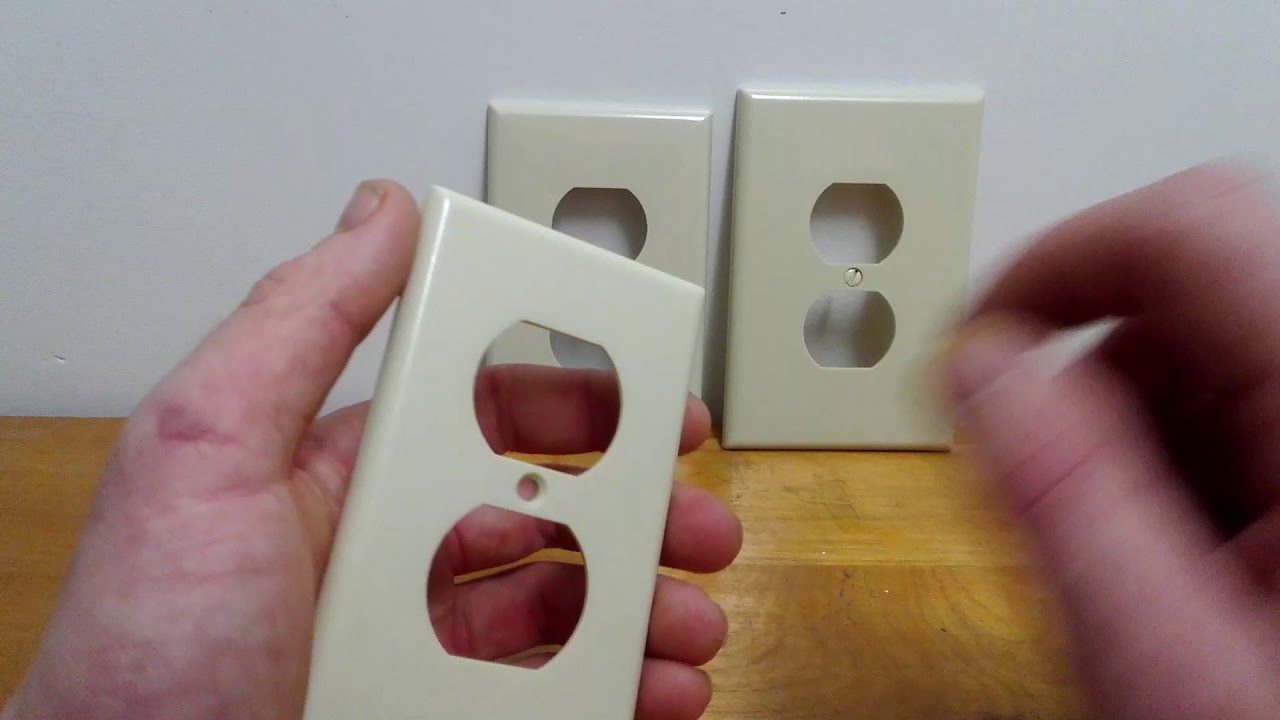 Wall Plate Sizes For Electrical Outlets YouTube Wall Plate Sizes For Electrical Outlets YouTube