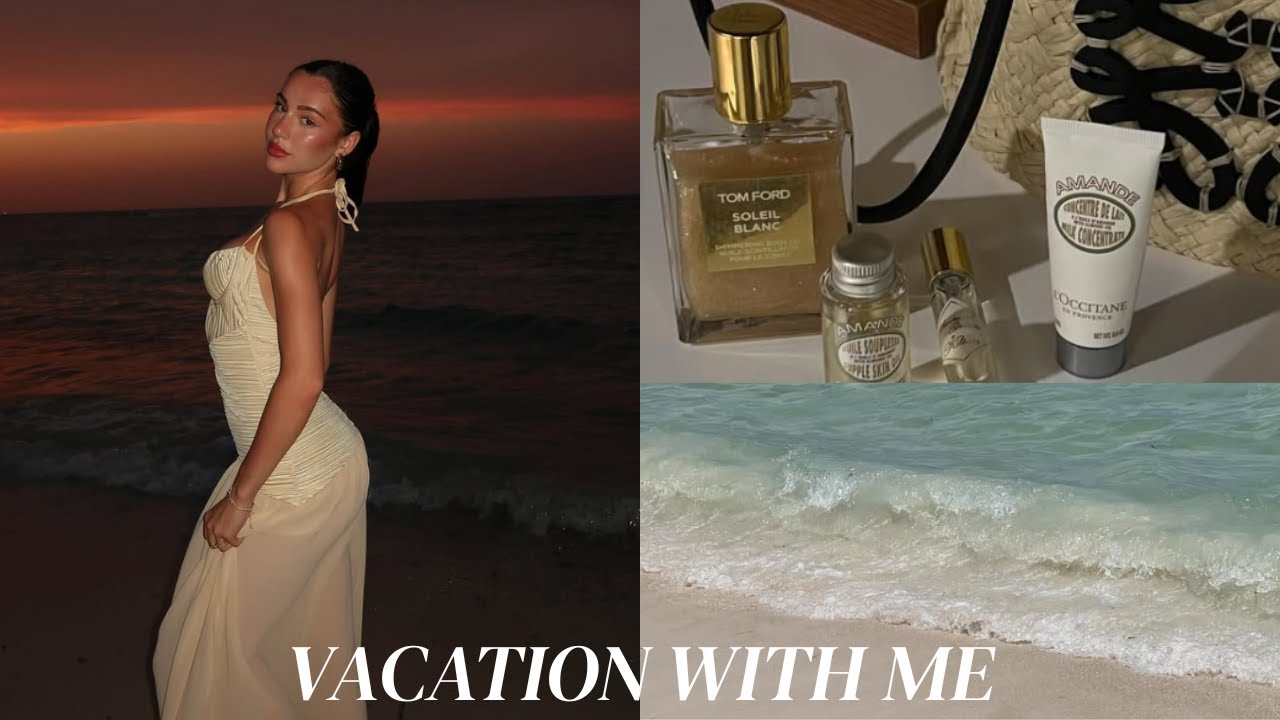 PRIORITIZING SELF-CARE ON VACATION | Skincare, Beach Days, Spa & More
