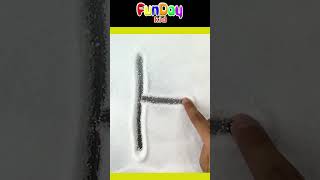 How to Write Letter H - Teaching Writing ABC for Preschool  Toddlers & Kids - FunDay Kid
