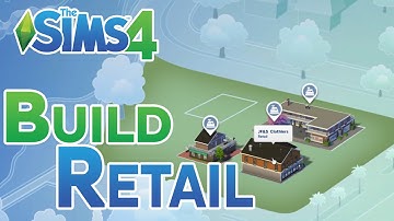 The Sims 4: Buy A Retail Store on any Lot (Get To Work)