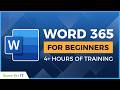 Microsoft word 365 for beginners 4 hour training course