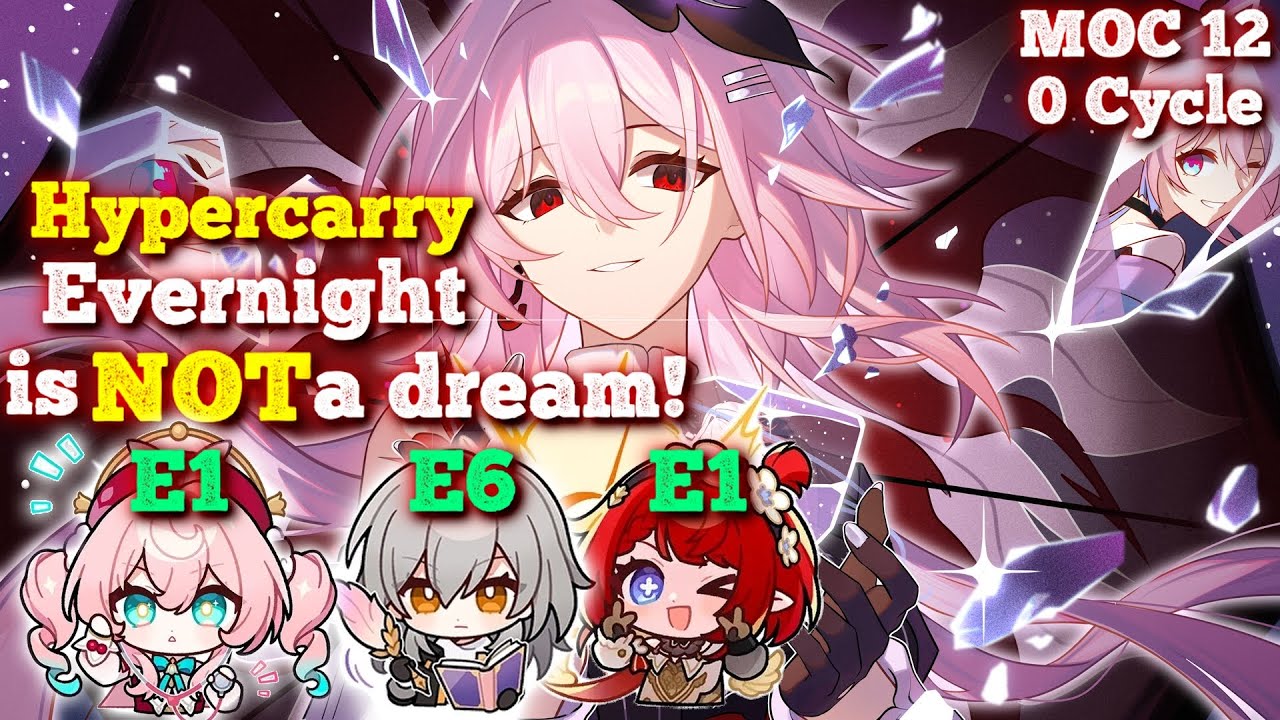 Evernight Hypercarry? No need for Castorice! 8 Cost E1S1 Evernight 3.5 MOC 12 0 Cycle