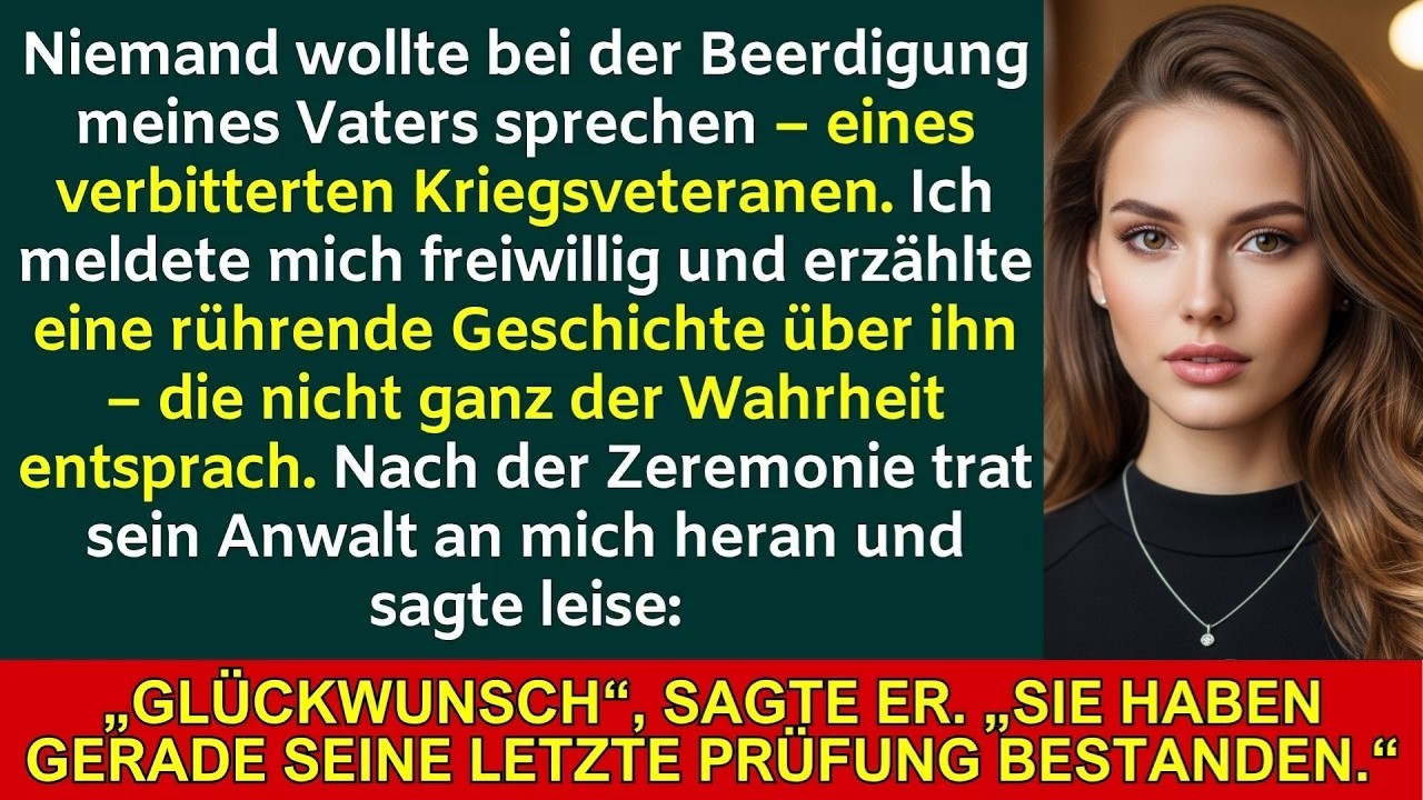 Mein verbitterter Kriegsveteran starb allein – und ich war die Einzige, die für ihn log