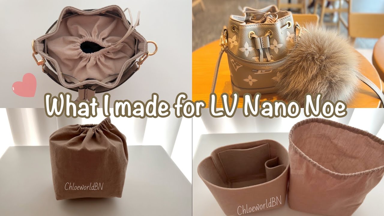 Bag Organizer Lv Mini, Lv Neo Noe Bag Insert, Bag Insert Nano Noe