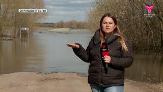 Паводок в Викуловском районе