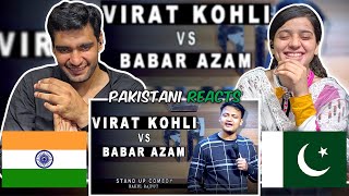 Virat Kohli vs Babar Azam | Stand up comedy by Rahul Rajput | Pakistani Reaction | Reaction Squad Pk