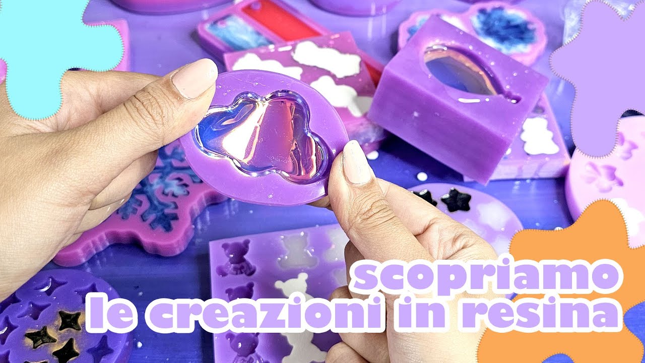 ✨IO LE AMO ✨Scopriamo le creazioni in resina con i nuovi stampi Gea Creations