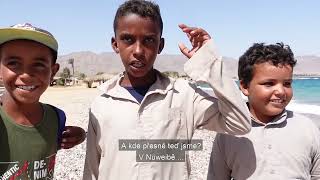Pozdrav od beduínských kluků z Nuweiby ze Sinaje