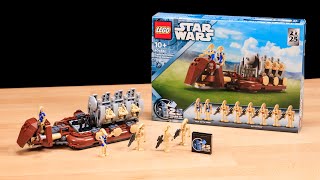 LEGO Star Wars Trade Federation Troop Carrier REVIEW | Set 40686