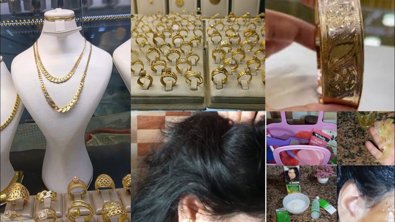 مشيت عند الذهايبي🧐 شحال وصل ثمن ديال ذهب⁉️روتين للعناية بالنفس ❤كيفاش تصبغي شعرك فالدار 💆🏻‍♀️