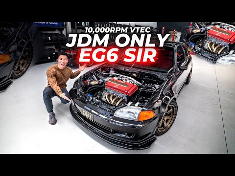 Is This ULTRA RARE Honda Civic EG6 SiR The BEST Civic Ever?