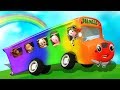 Räder auf dem Bus | Kinderreime auf Deutsch | Kinderlied | Busreim | The Wheels On The bus