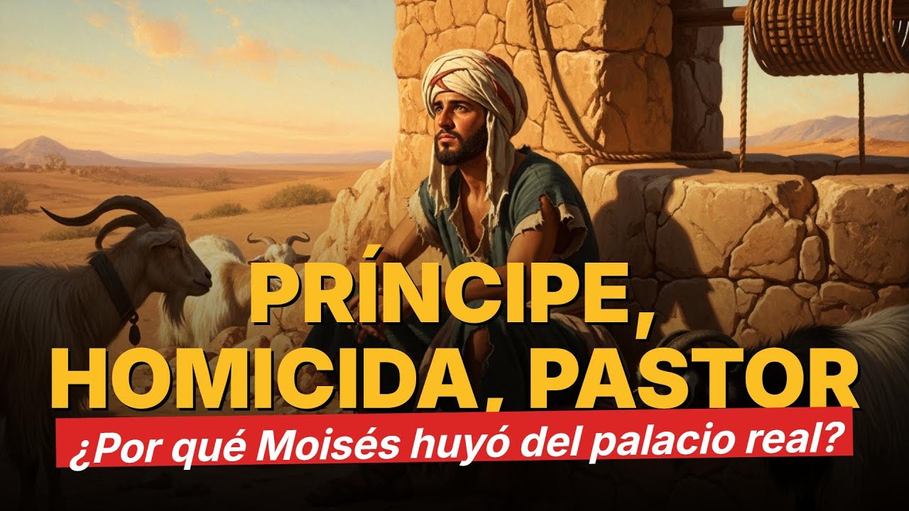 Príncipe, Homicida, Pastor #Moisés #Biblia #EstudioBíblico #Exodo #LiderazgoCristiano