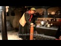 Making butter tea : A Tibetan speciality