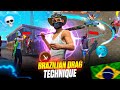 BRAZILIAN 🇧🇷  ROTATION TRICK 😱🔥 | WITH BEST SENSI 🔥 | 💯 ACCURACY 😱 |  TRICK OR PANEL ?? 🥶 VILLSEN FF