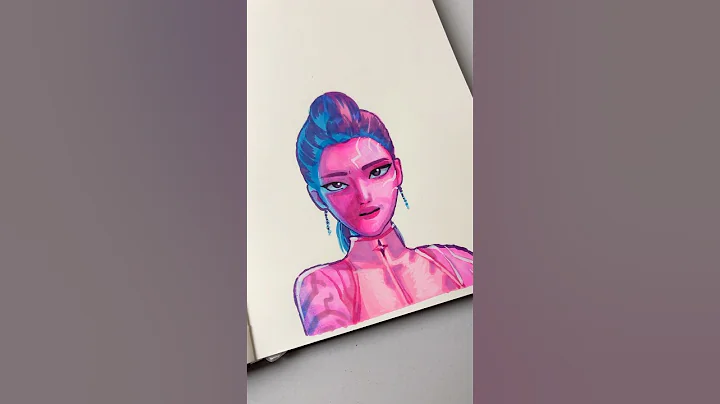 drawing rumi from kpop demon hunters #drawing #rumi #kpopdemonhunters