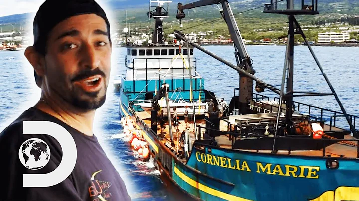 Josh Loads A Boat To The Cornelia Marie To Help Fu...