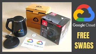 Google Cloud Swags Unboxing??| Google Cloud Electric Kettle | Qwiklabs  Learn to Earn program | swag